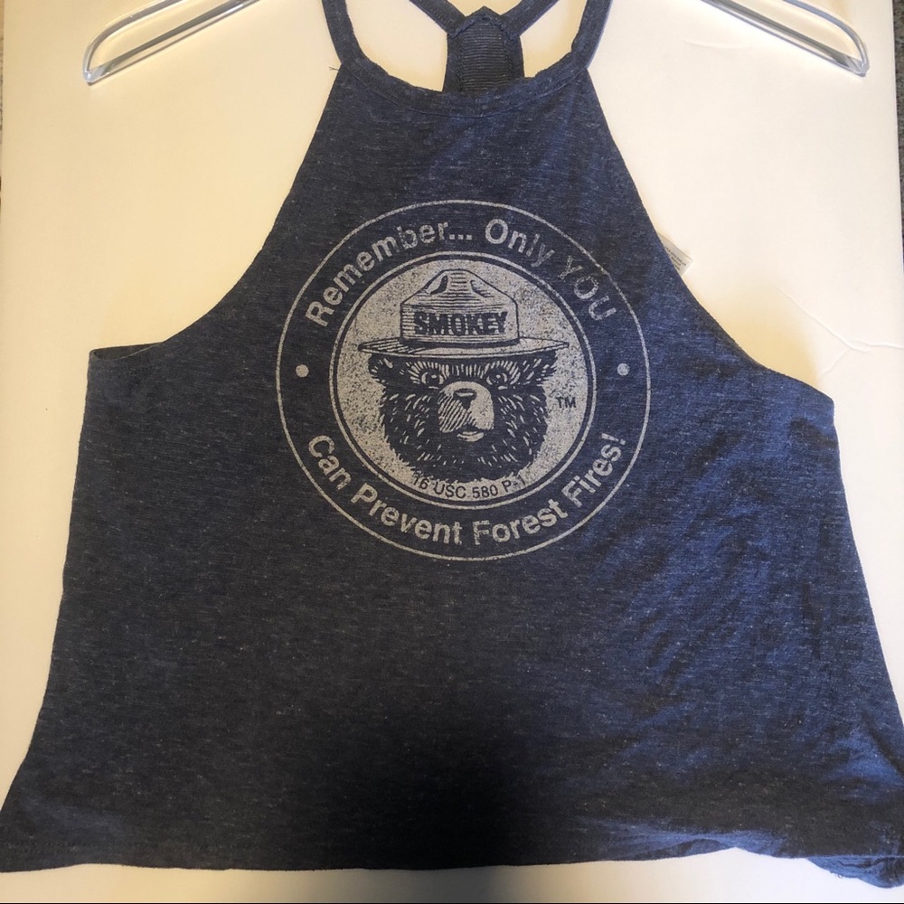Smokey the Bear racer back tank